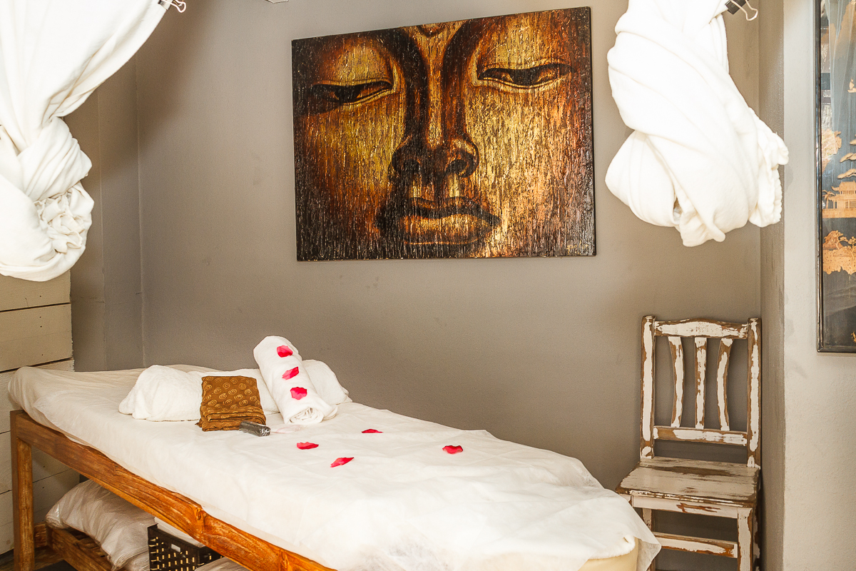 Massage and wellness space at Elements Ibiza